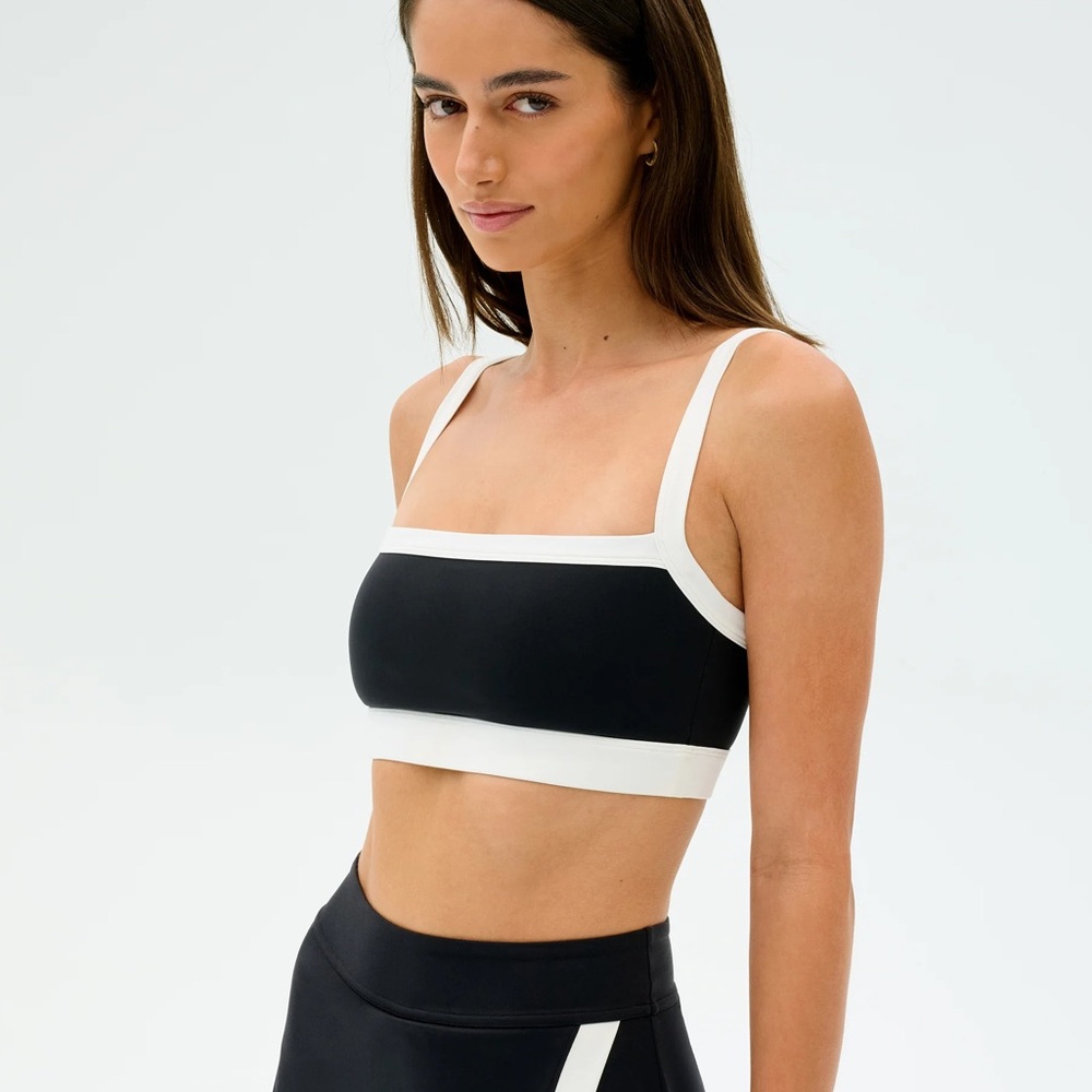 Splits59 Black and White Sports Bra